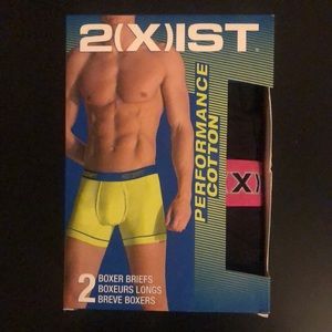 2XIST 2 Pack Performance Cotton Boxer Briefs